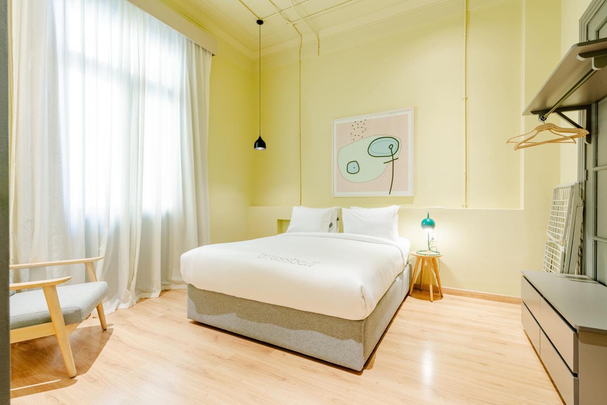 Grey L Studio Apartments Downtown Alexandria Menasce House Exterior foto